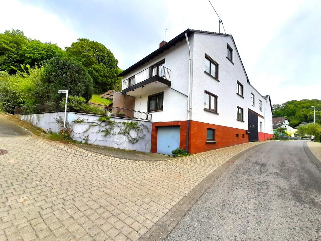 Ehemaliger Bauernhof als Ein- bzw. Zweifamilienhaus nutzbar | Vorderansicht weit