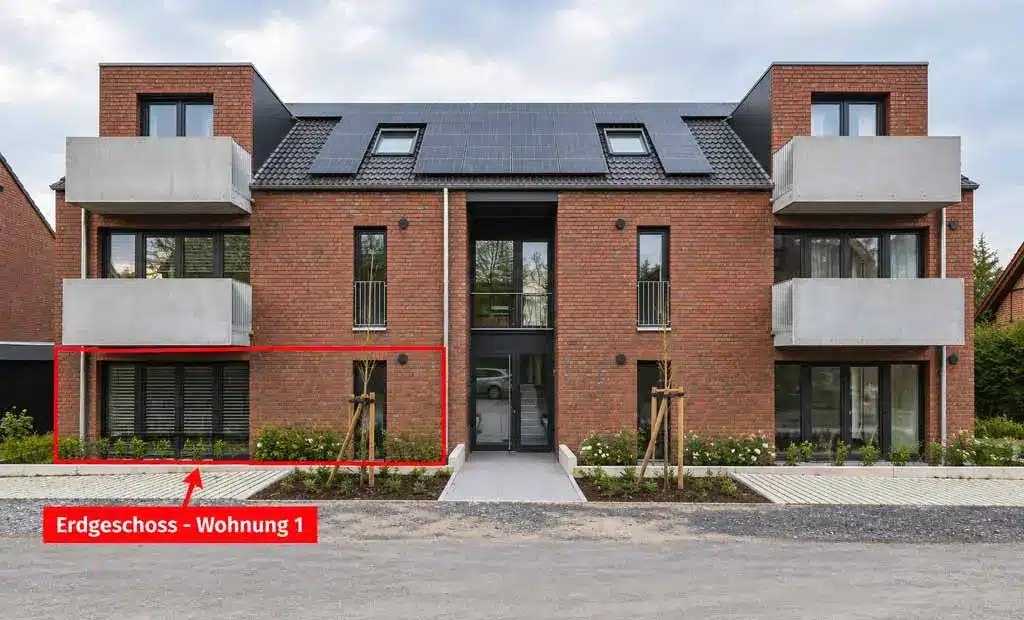 Oppenhome Immobilien – neuwertige 3-Zimmer-Erdgeschosswohnung mit Terrasse (Beitragsbild)